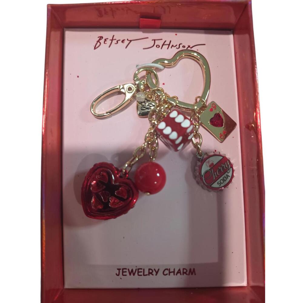 Betsey Johnson Purse Charm - Picture 2 of 2